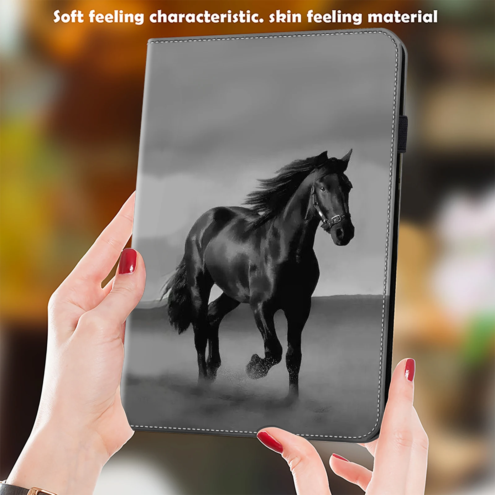 

PU Leather Wallet Tablet Cover For Samsung Galaxy Tab S10 FE 10.9 inch 2025 SM-X520 SM-X526B Case S7 S8 S9 11inch Tablet Cover