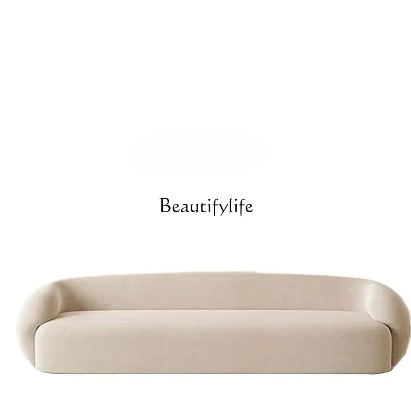 wabi sabi wind flannel bedroom bedside stool bed modern simple living room sofa stool