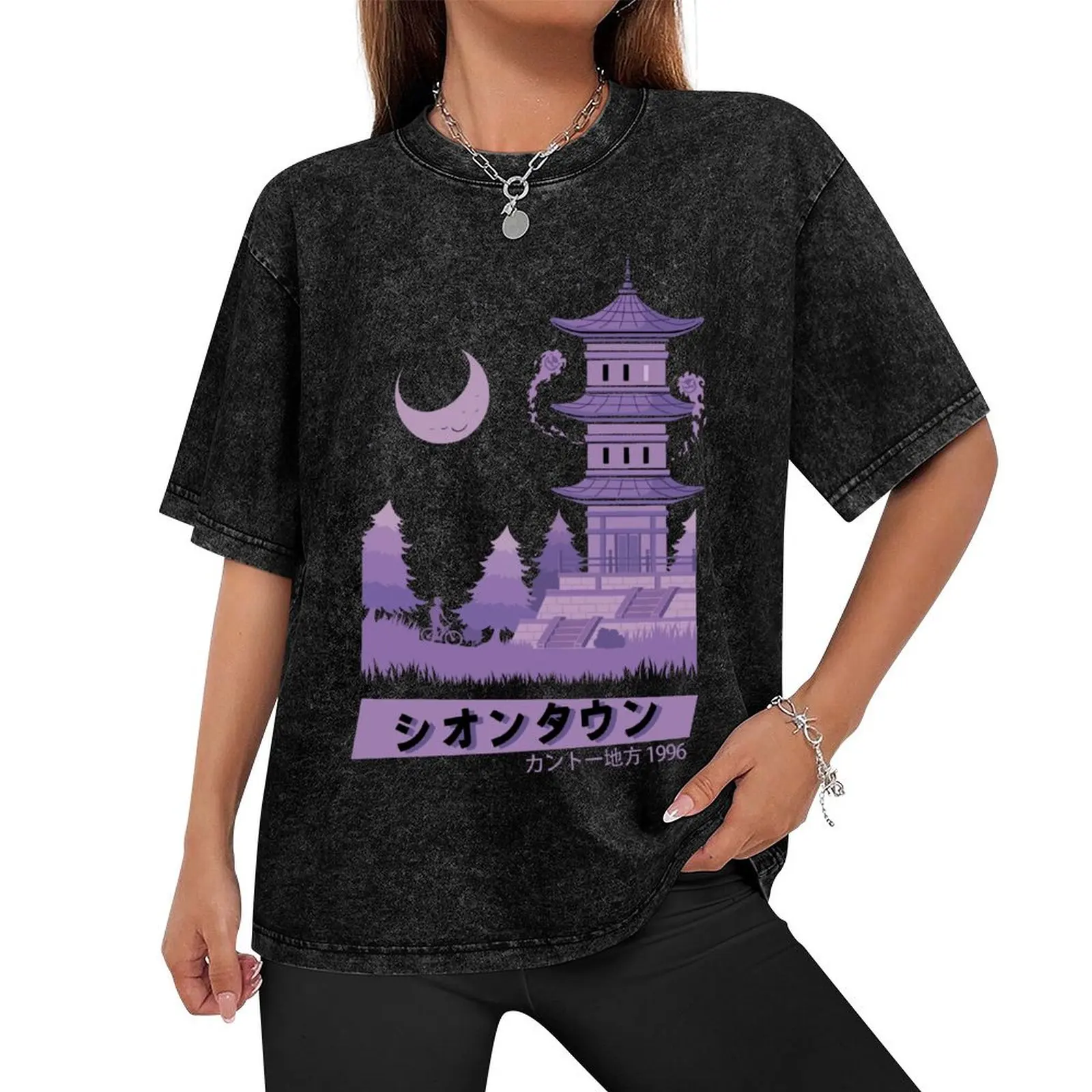 Lavender Town T-Shirt graphic t shirt vintage baggy shirts shirts graphic tees mens graphic t-shirts anime