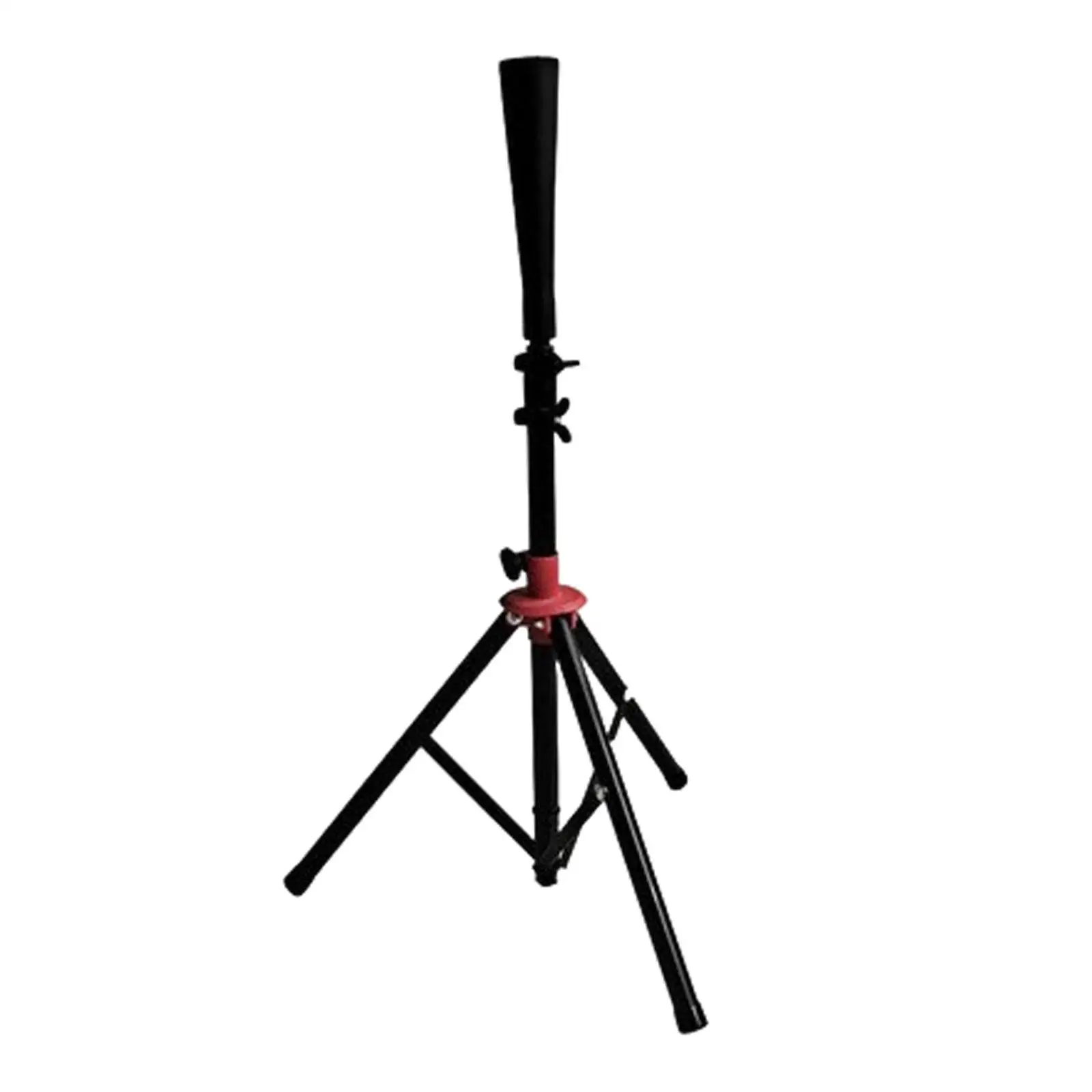 

Baseball Batting Tee Practical Tee Tripod Stand Hitting Tee Stand for Sports Lovers Indoor Women Men Travel Pitching Balls