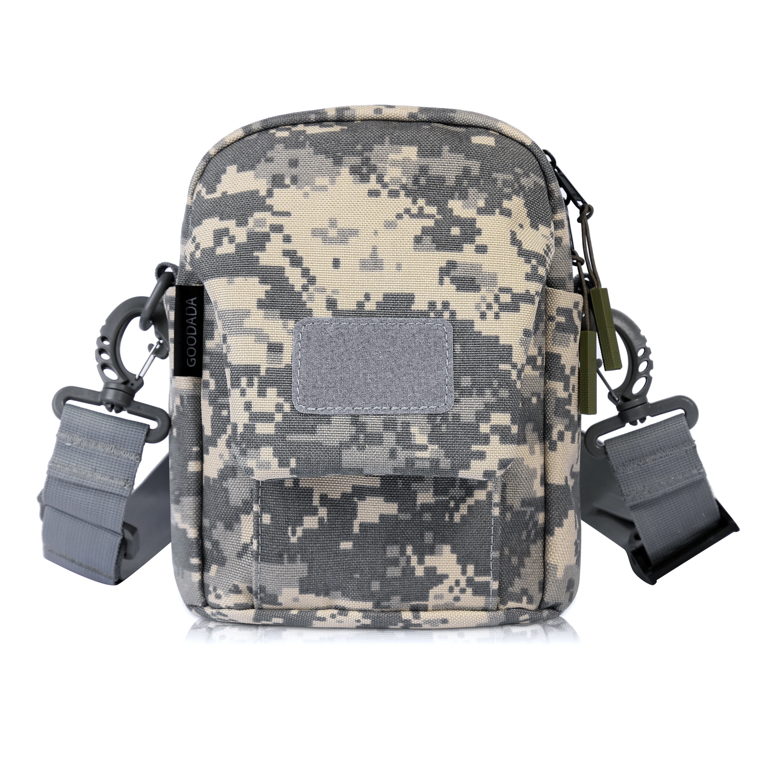 

New stock military enthusiast camouflage waist bag, mountain climbing travel crossbody bag, outdoor sports shoulder bag, casual