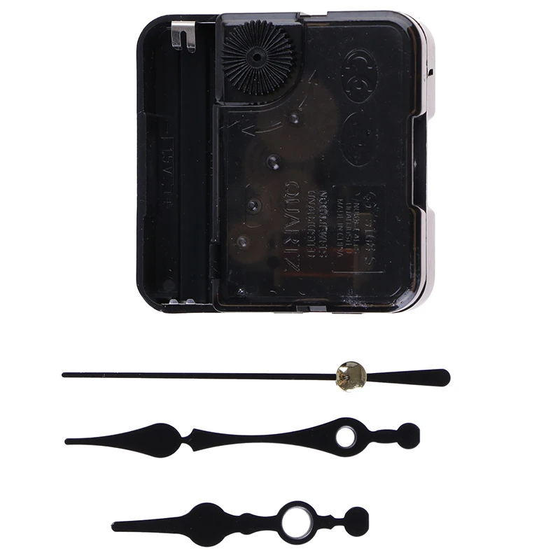 1Set Hanging DIY Quartz Watch Silent Wall Clock Movement Quartz repair Movement Clock Mechanism Parts with Needles