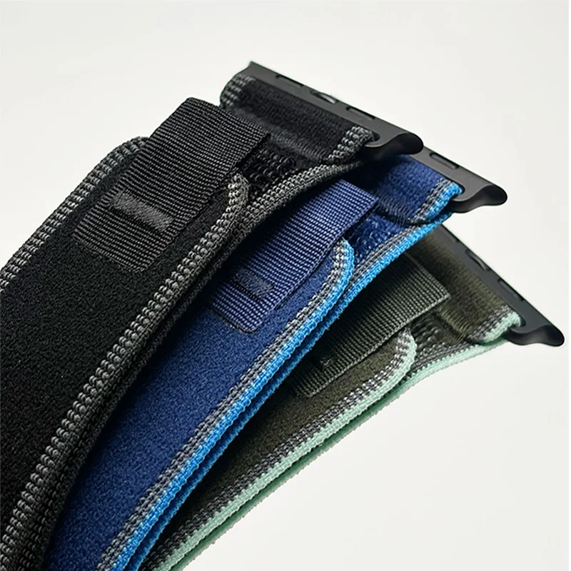 Nylon Trail Loop Armband für Apple Watch 49mm 45 44 42 46 41 40 38mm Armband für iWatch Series 11 10 9 8 7 6 5 SE Ultra 3 2