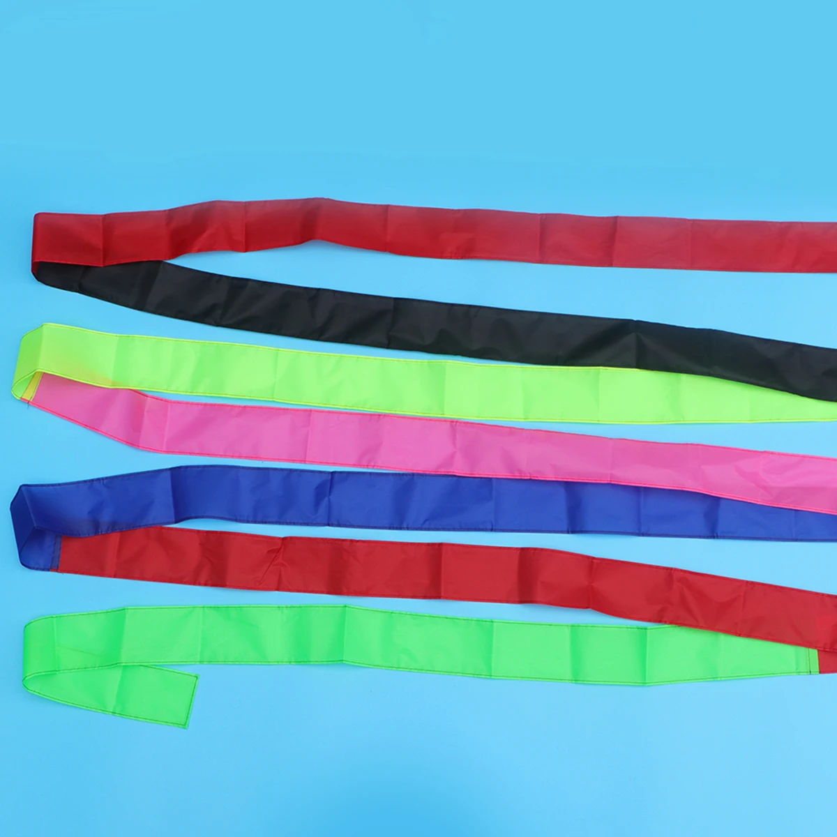 ริบบิ้นหางว่าวสีสันสดใส 15 เมตร สำหรับอุปกรณ์เสริมการเล่นว่าวผาดโผน เพิ่มความมั่นคงและการเคลื่อนไหว