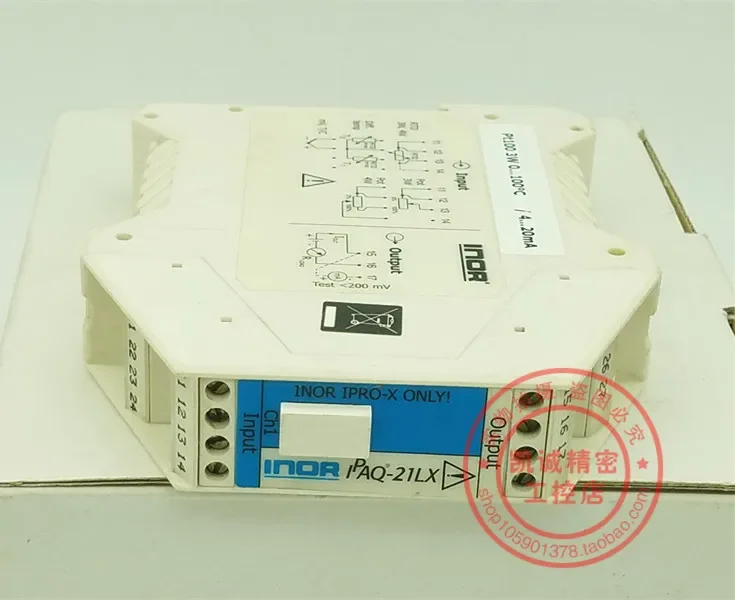 2025.4 Aislador de señal original INOR IPAQ-21LX y aislador de señal de dos canales IPAQ-21LX.