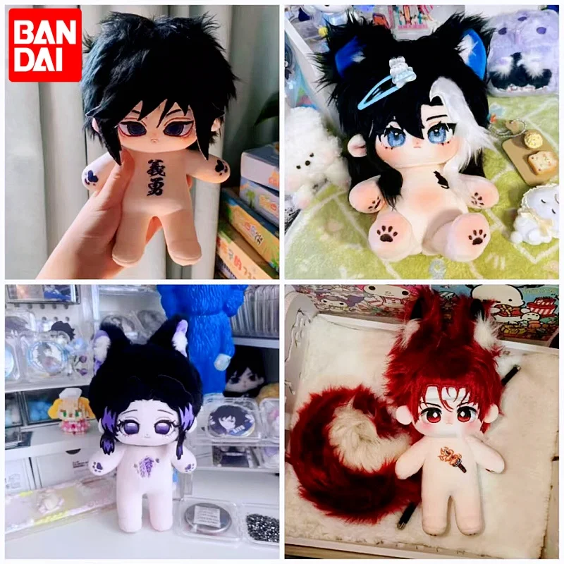 

Новая плюшевая кукла из аниме «Истребитель демонов» 20 см, Гию Томиока, Танджиро, Муичиро, Шинобу, Обанай, коллекционный подарок для фанатов аниме