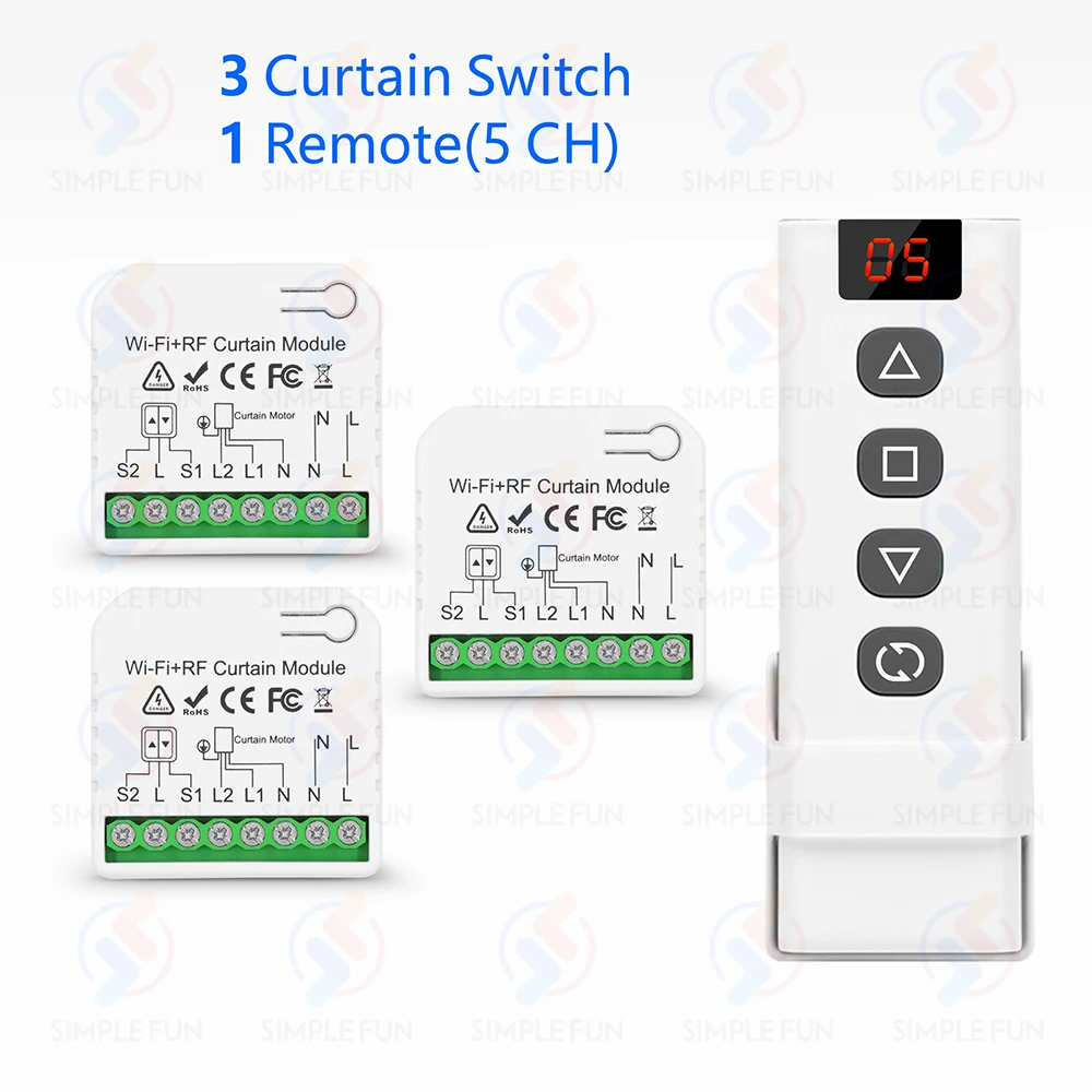 Variant: 3Receiver 1Remote