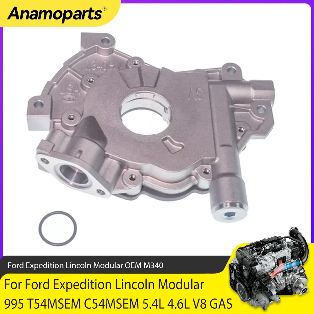 

Engine Parts Oil Pump Fit 4.6 5.4 L For Ford F150 F250 F350 Expedition Mustang Explorer Mercury Lincoln 4.6L 5.4L V8 M340 24MM