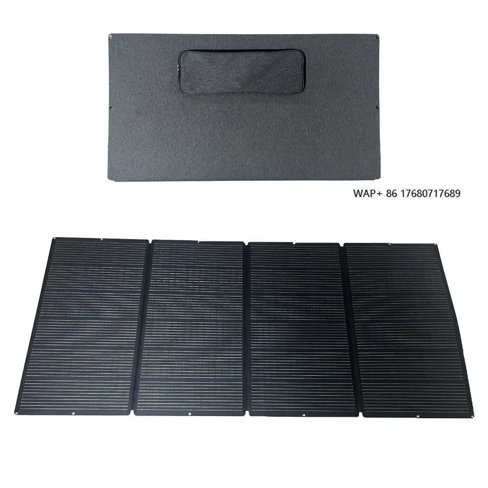 400W 500W 550W Portable Foldable Solar Panel Monocrystalline ETFE High Efficiency Lightweight Outdoor Camping RV Hiking