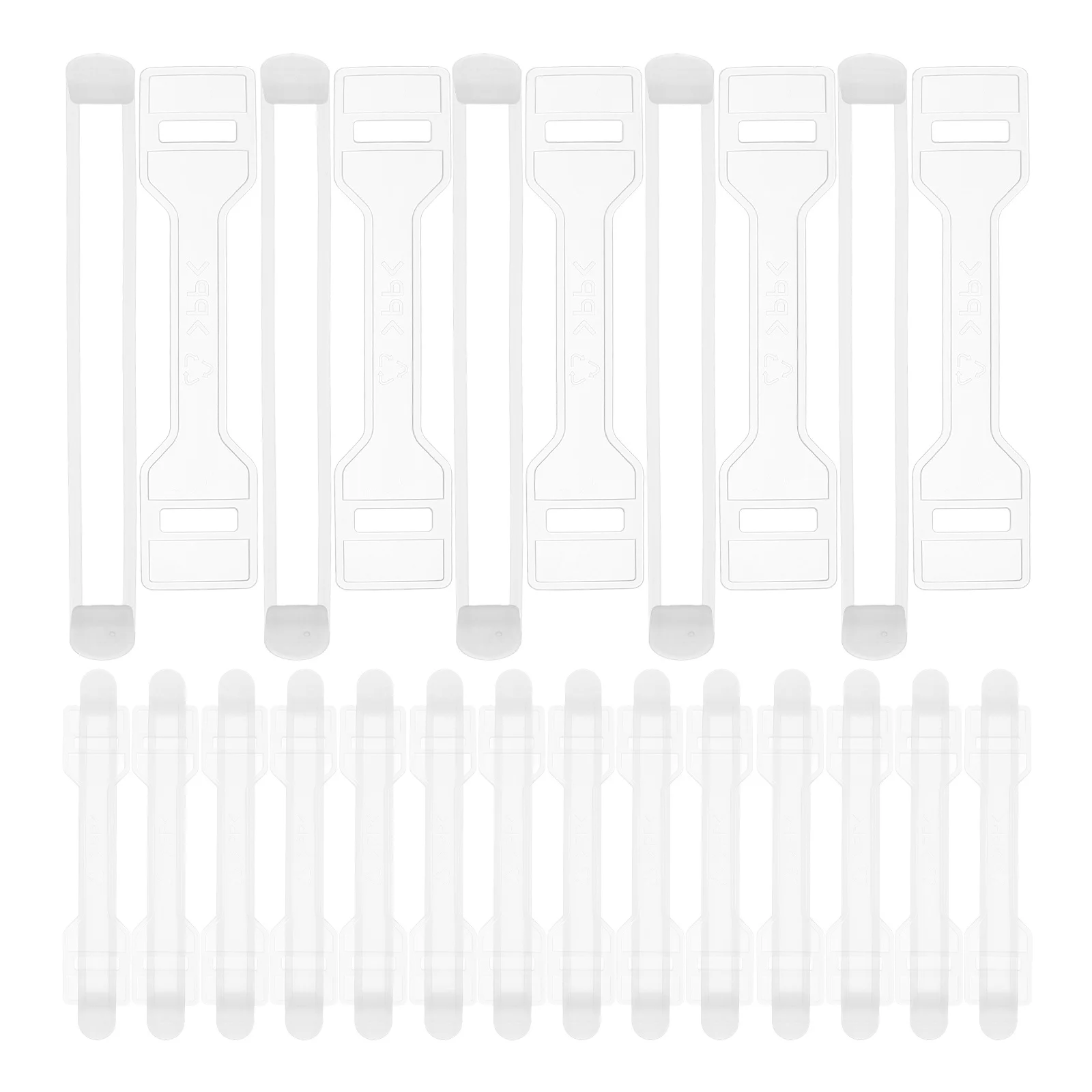 

30Pcs Stylish Plastic Carrying Handles for Cake Boxes Moving Storage Packaging Replacement Straps Large Capacity