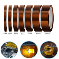 High Temperature Heat BGA Tape Thermal Insulation Tape Polyimide Adhesive Insulating adhesive Tape 3D printing Board protection