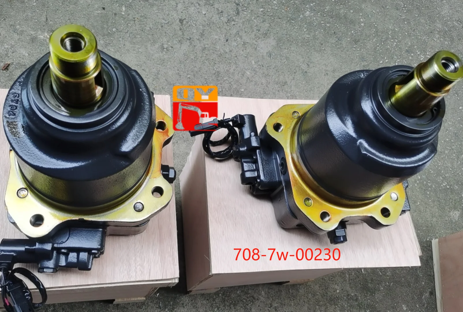 Fornece o motor do ventilador das peças 708-7W-00160 7087W00160 da máquina escavadora PC2000-8