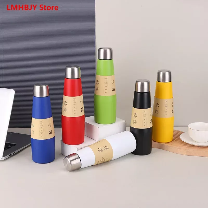 LMHBJY New 304 Inner Stainless Steel Insulated Cup Outdoor Sports Portable Water Cup Creative Personality Cup