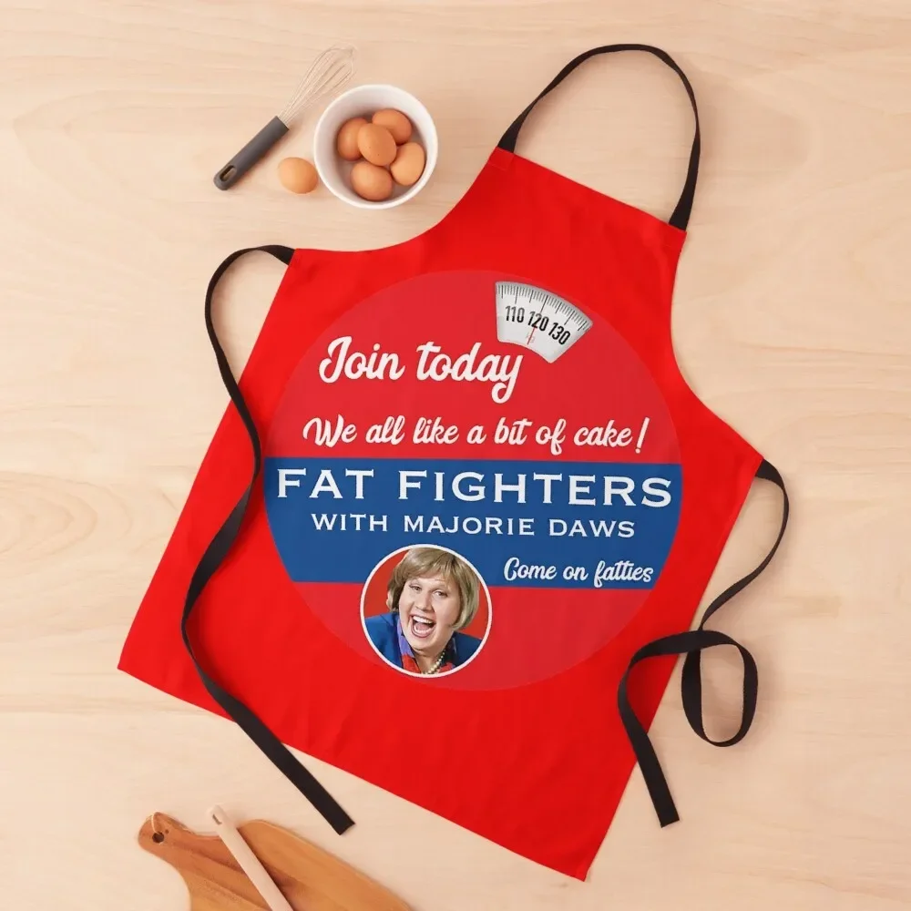 

Majorie Daws Fat Fighters - Little Britain - Fatty Gifts - Funny Fatties Apron Custom Apron