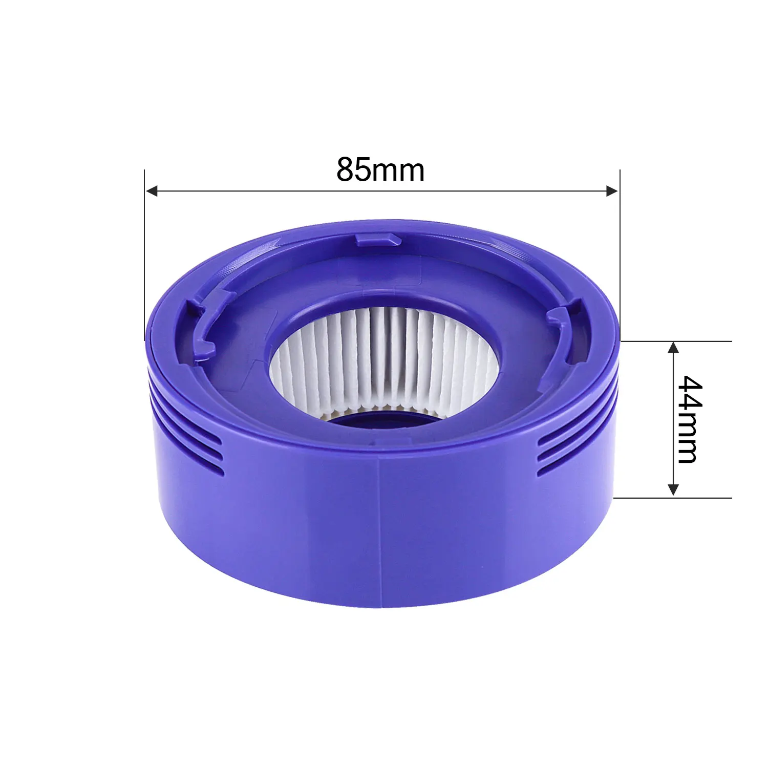 Kit di parti di ricambio per Dyson V7/V8 - Set coperchio motore/anello di tenuta/filtro compatibile, accessori anello di bloccaggio antipolvere