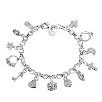 10 best sales Bracciale croce argento 925 - №8