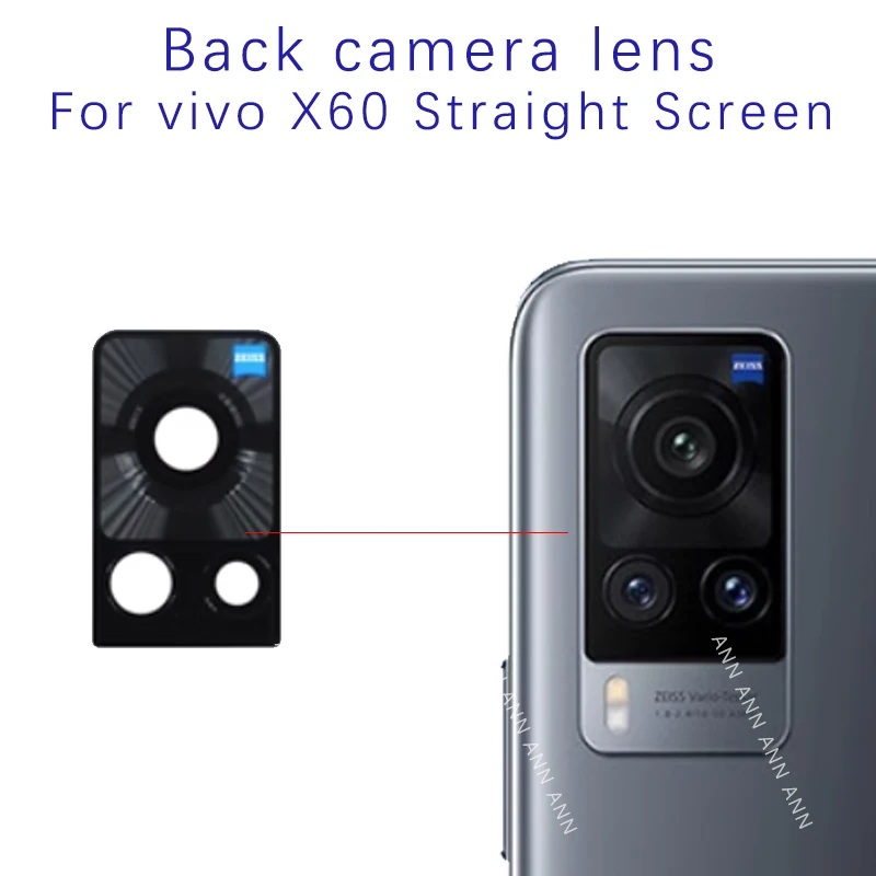 Back Rear Camera Glass Lens For VIVO X50 X60 X70 X80 X90 Pro+ Pro Plus Replacement Parts