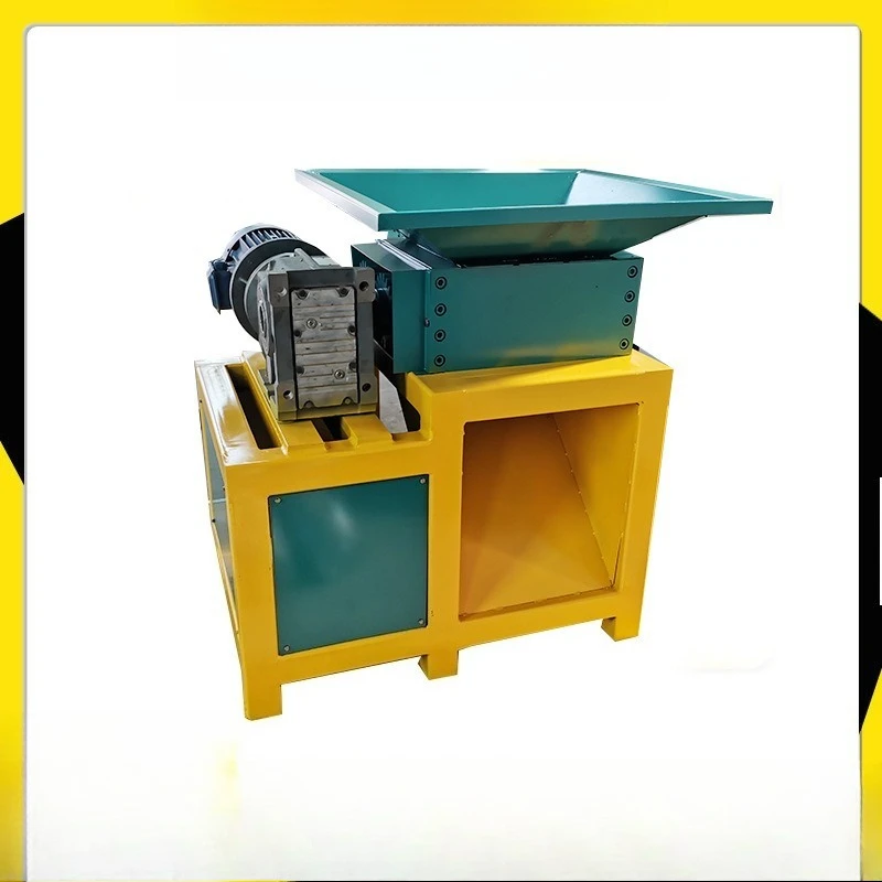 Small industrial shredder, plastic food waste domestic waste clothes film crusher