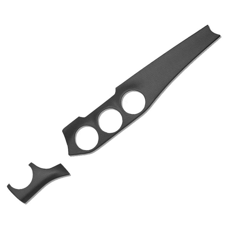 

LHD приборная панель кондиционера, накладка, наклейка, крышка для Mercedes Benz CLA C117 GLA X156 13-19, матовый карбоновый узор