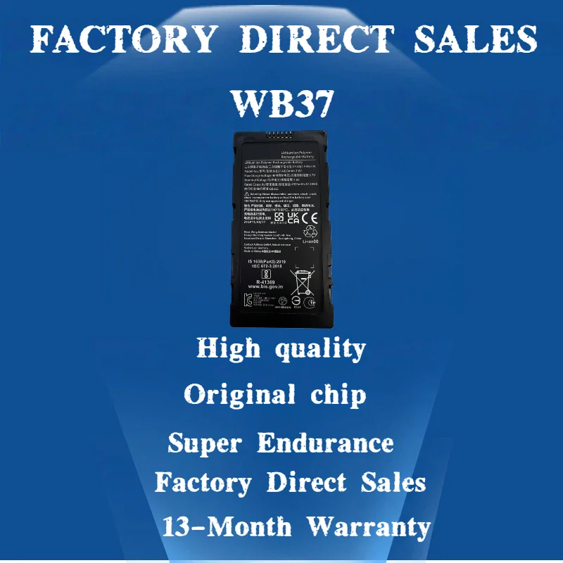 

7.6V 4920mAh New WB37 battery replaces Phantom 4 Rtk MG-1P T10 T16 T20 T30 T40 FPV M210/M300 universal series crop