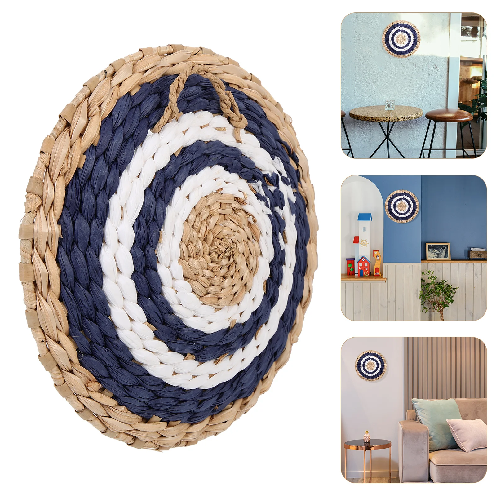 

Woven Pendant Wall Art Nordic Style Handcrafted Hanging Decor Easy to Decorate Simple Practical Long Service Life Exquisite