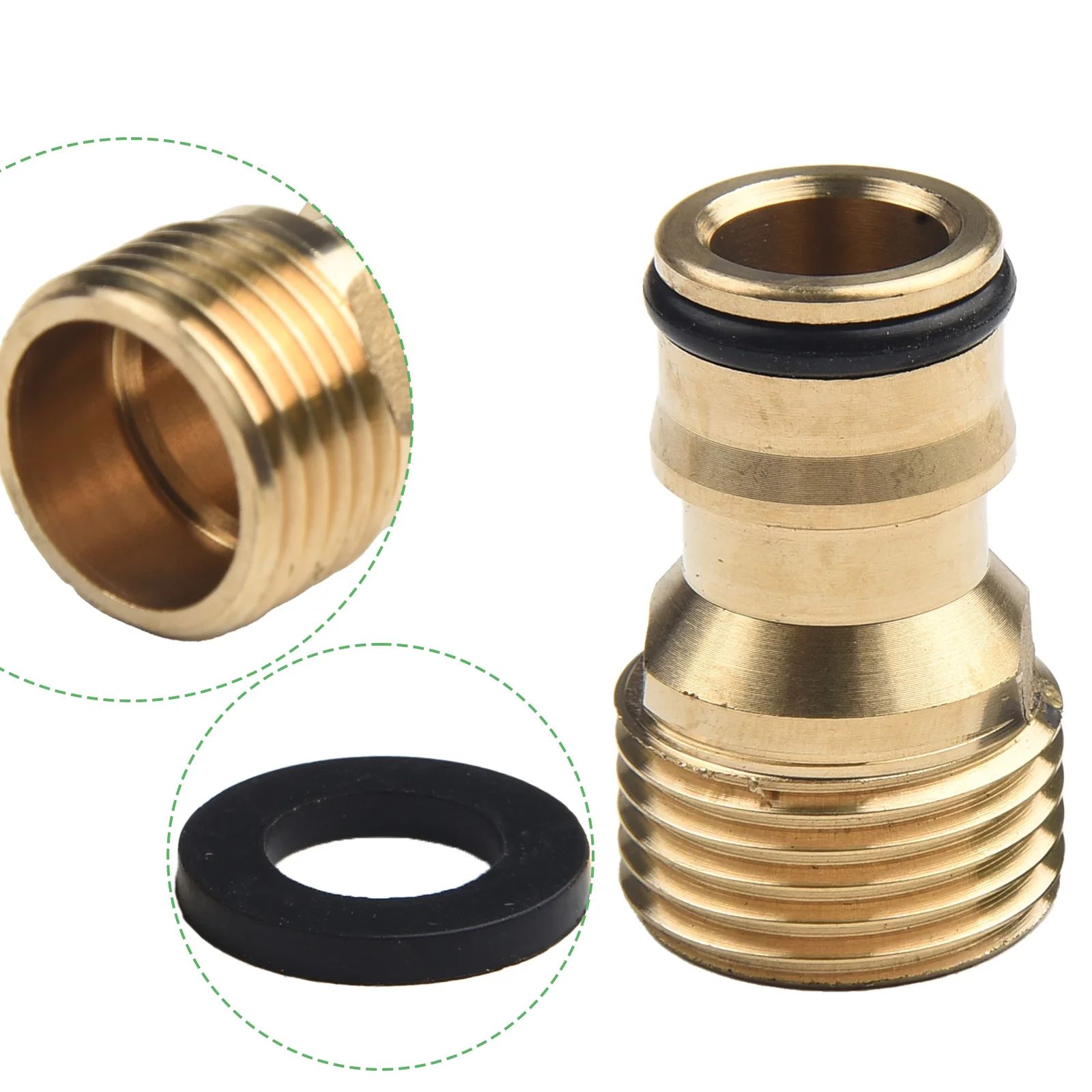 Practical Replacement Superior Quality Tap Connector 1 X Tap Connector For 3/4\