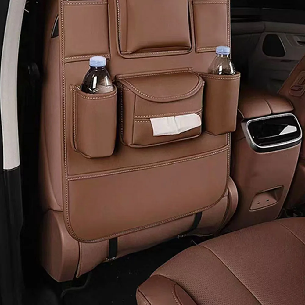 Car Seat Back Fit For BAIC JISHI Polestones 01 ROX 01 2024 2025 2026 Multifunctional Anti-kick Storage Bag
