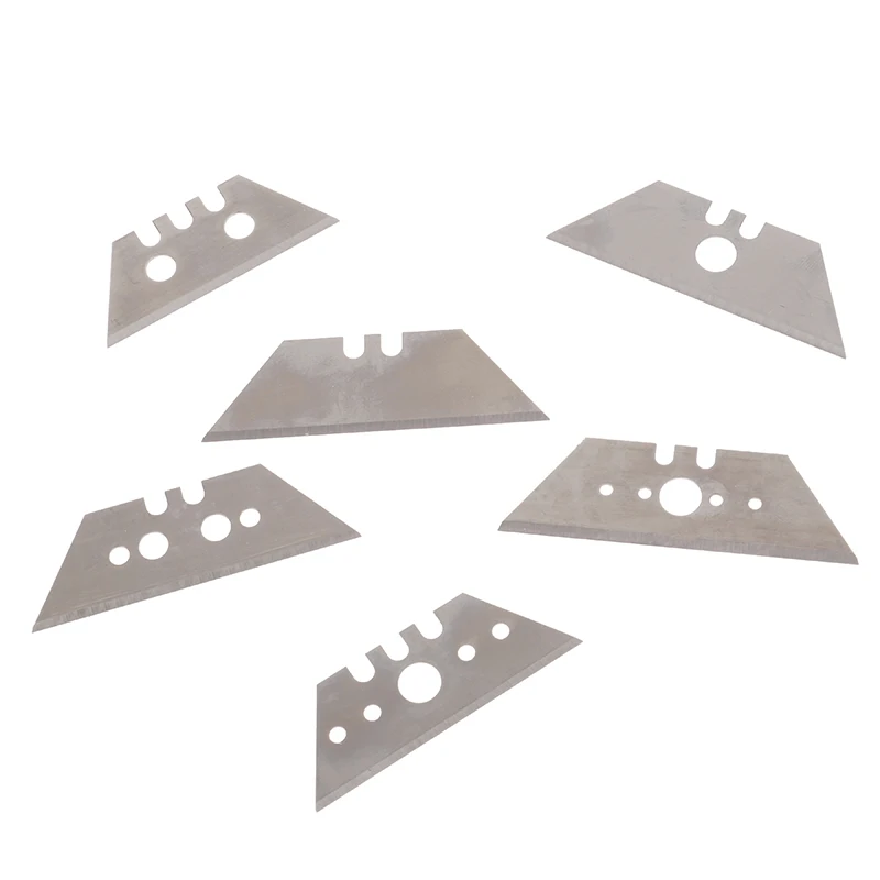 10 pz/set lama trapezoidale lama di ricambio Art Craft Cutter strumento di processo fai da te strumento di taglio multifunzione parti di strumenti