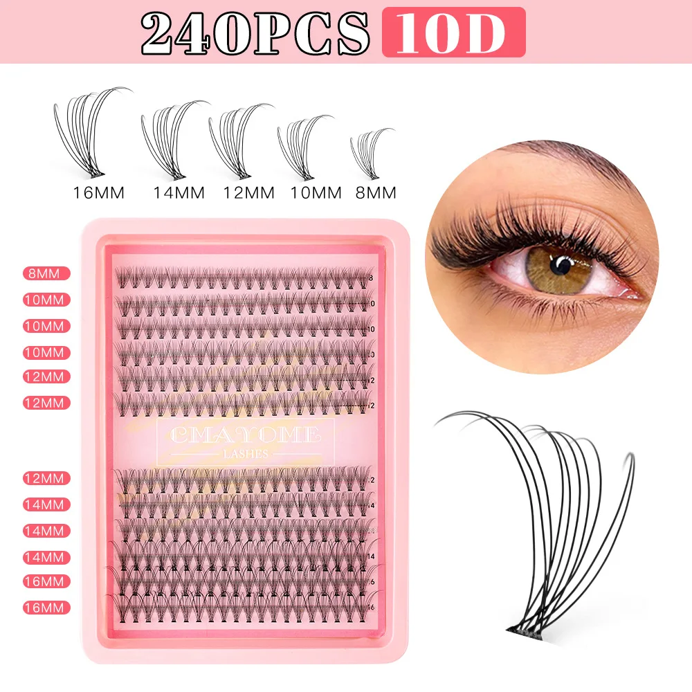 D Song faux cils 10D 20D 30D ensemble mixte vente chaude Extensions de cils pour Mascara Volume