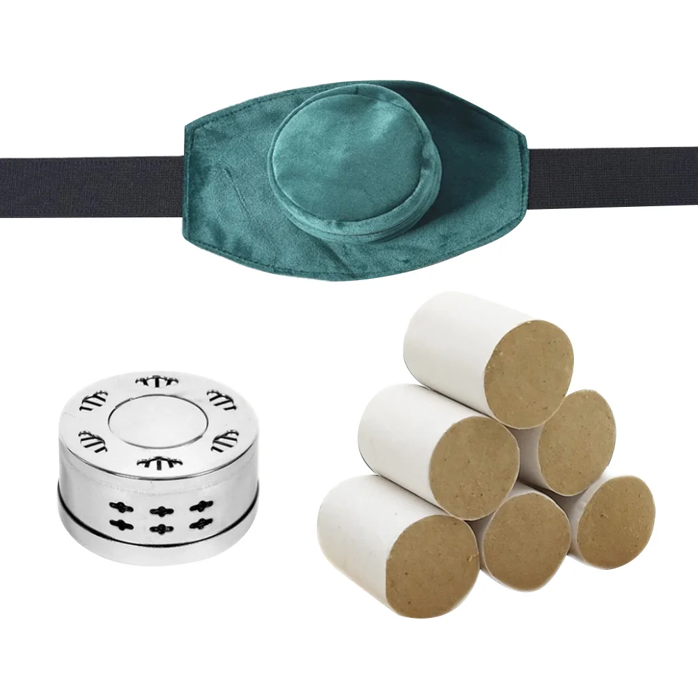 

3pcs Moxibustion Clothes Box Set Copper Moxa Tool Acupuncture Point Portable Health Gift Shoulder Neck Pain Relief Massager