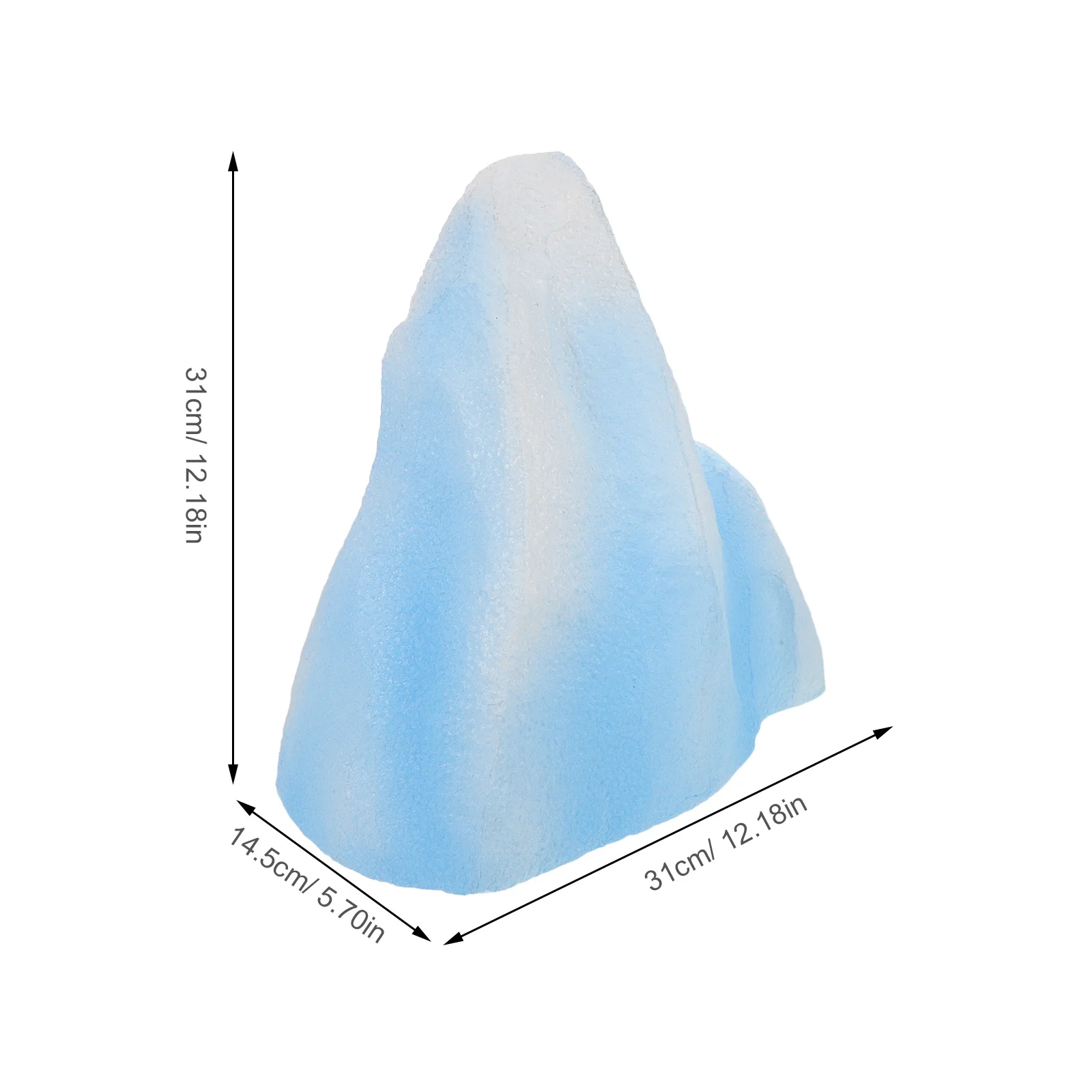 محاكاة فيض 31x14.5 سنتيمتر الاصطناعي الصغيرة للصور الدعامة خزان الأسماك ديكور منضدية الحرفية ديكور المنزل #5