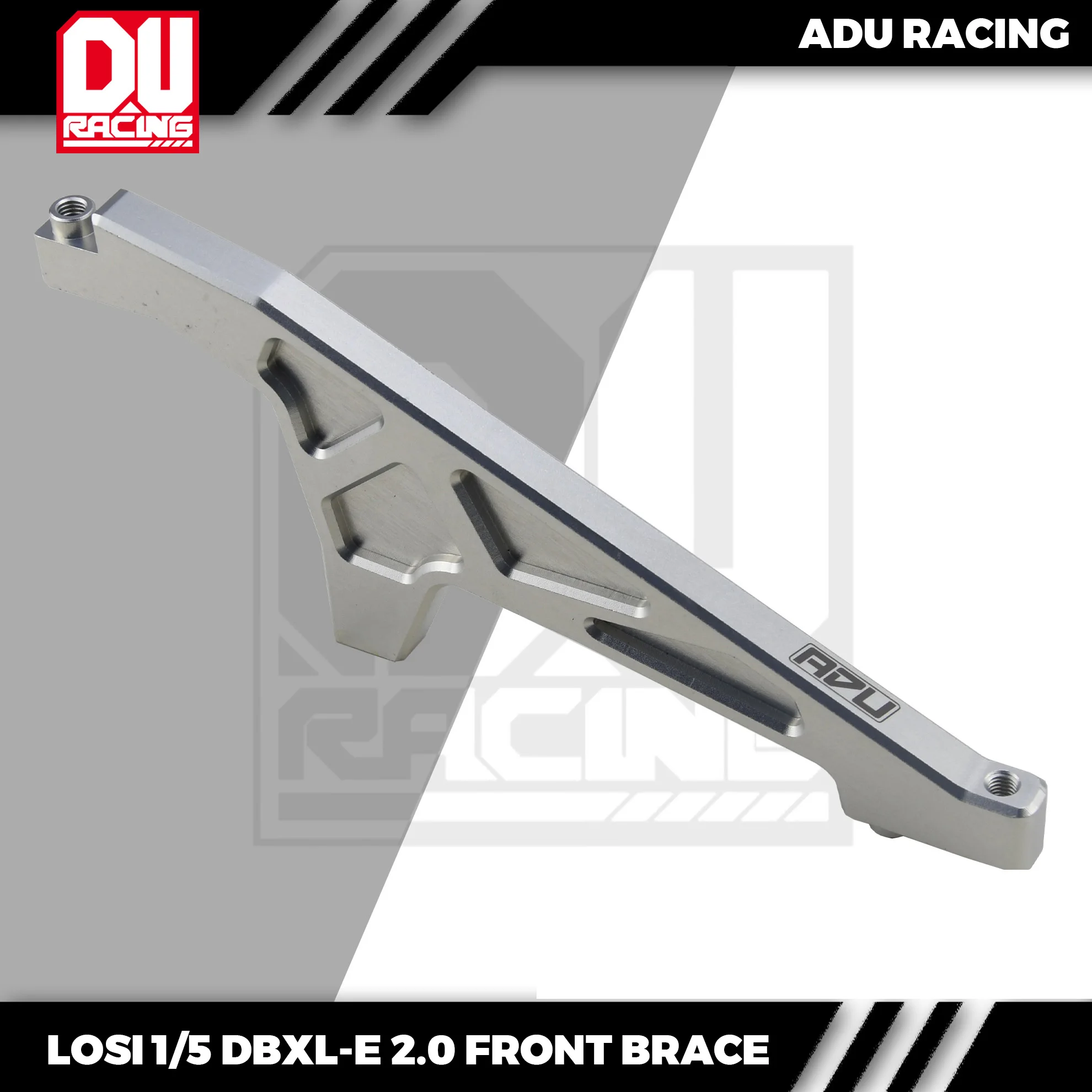 

ADU Racing 7075-T6 AL FRONT Chassis Bracket Brace for Losi DBXL-E 2.0 Desert Buggy RC CAR