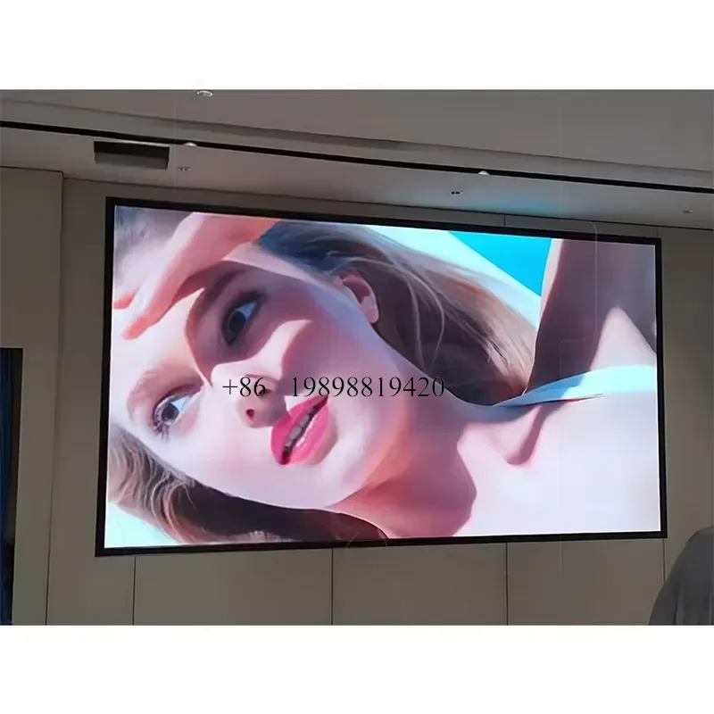 Wmwmnu for High Refresh Rate Indoor Full-color P2.5 LED Display Screen Die-cast Aluminum Cabinet 640x480mm customized product