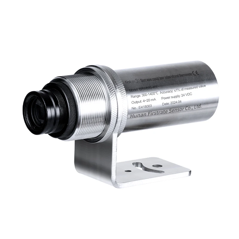 Infrared Temperature Sensor Probe Online 4-20mA Industrial High Precision Non-Contact
