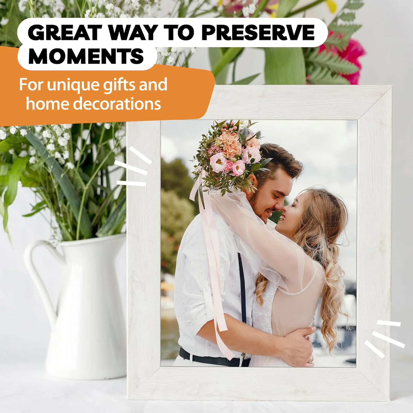 HUSPER 100/20 Sheets Glossy Inkjet Photo Paper 180Gsm 3R/4R/5R/A4 Single-Sided Inkjet Compatible Home Office Use with Grey Back