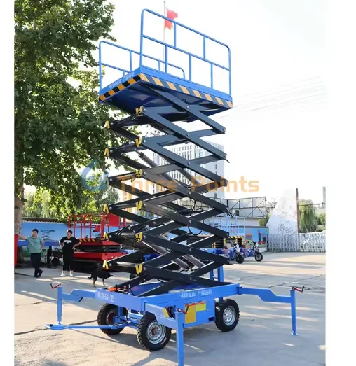 Customized Global Best-seller Scissor Lift 90mm Scissor Lift 220 V Manual Scissor Lift Platform