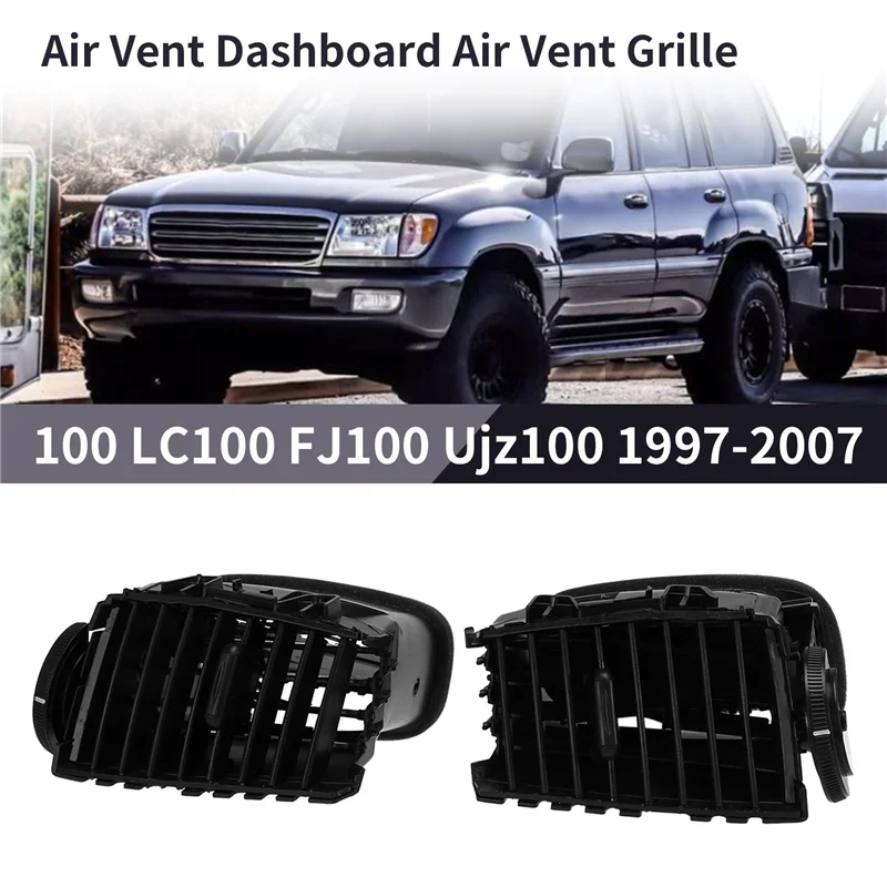 Auto Air Vent Dashboard Air Vent Grille voor-Toyota Land Cruiser 100 LC100 FJ100 Ujz 100 1997-2007 accessoires