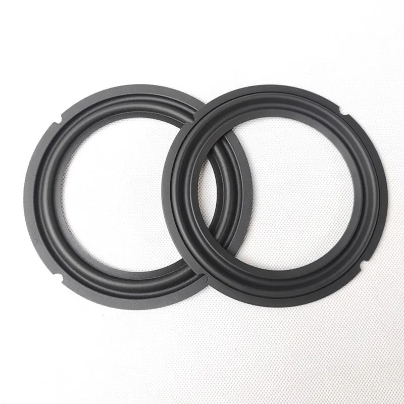 2pcs 6/6.5 Inch Woofer Soft Rubber Surround Ring