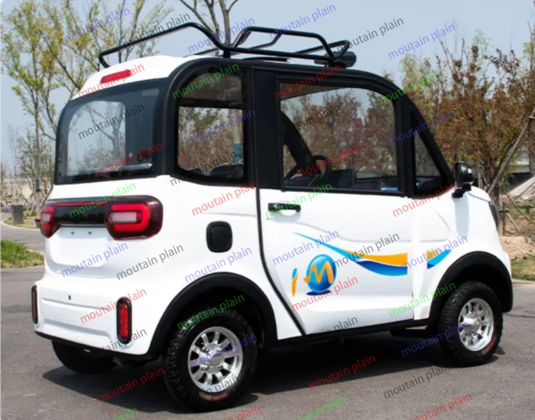 Dual-use Passenger Battery Car Factory Wholesale Home Adult Walker Four-wheeled Electric Car New Energy Oil and Electricity