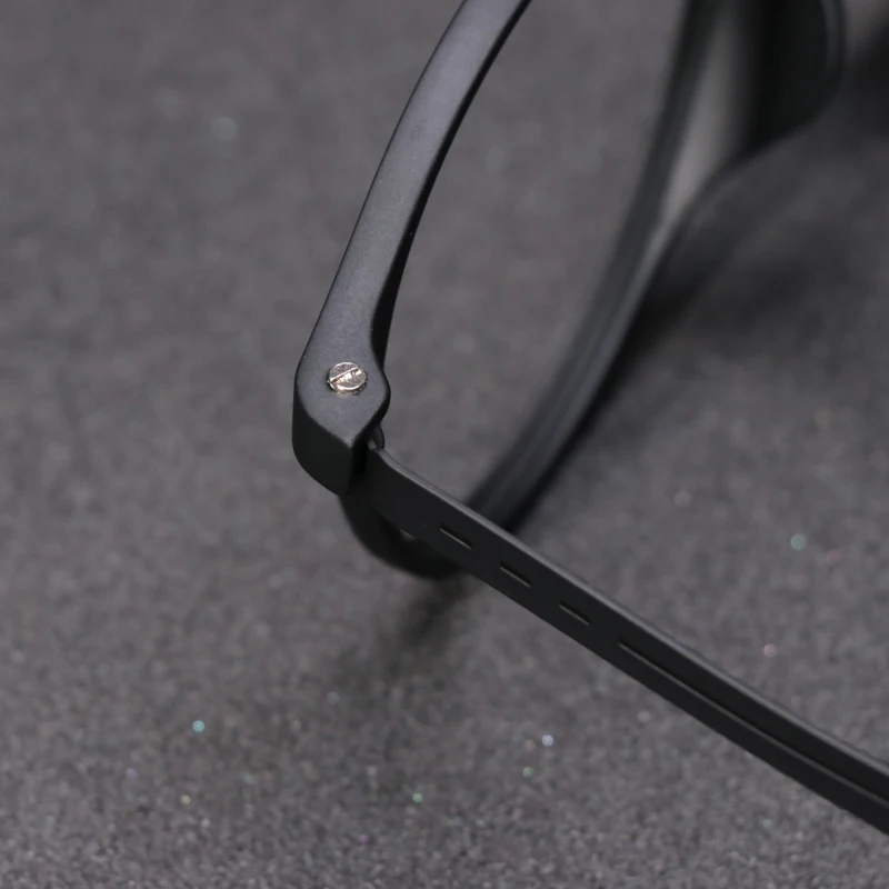 TR90 Titan Brille Rahmen Photochrome Myopie Gläser Männer Retro Runde Brillen Für Frauen Rezept Kurzsichtig Brillen – Detail 6