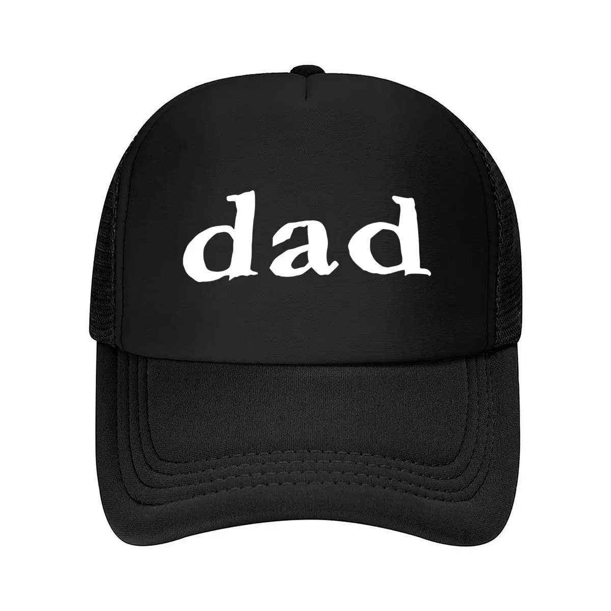 A Set of Two Hats Featuring Dad Design, Casual Sports Couple Hats with Color-Blocking Style, Suitabl 2026 Mesh Baseball Cap