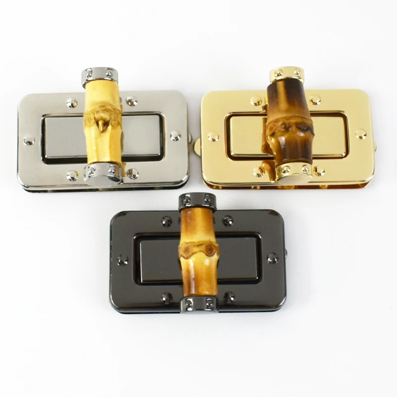 1-5 قطعة حقيبة معدنية قفل مشبك 42*25/61*33 مللي متر الدورية أبازيم حقيبة يد ديكور المشبك محفظة إغلاق المفاجئة المشابك إكسسوارات الأجزاء الداخلية للكمبيوتر