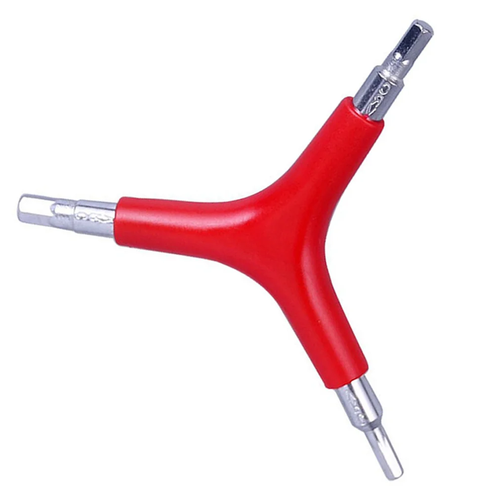

3 in 1 Y Type Trigeminal Wrench 4Mm 5Mm 6Mm Bike Repair Socket Tool Heavy Duty Handle for Long Term Maintenance