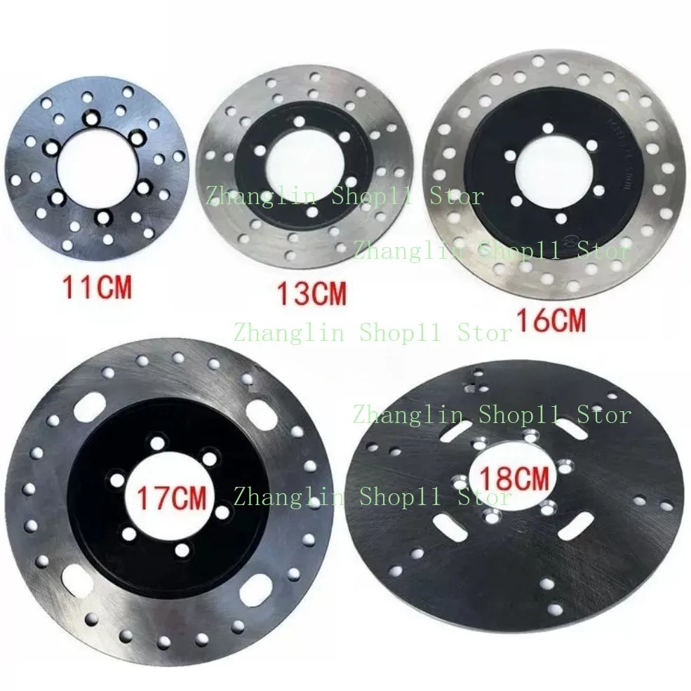 

ATV Go Kart Flange Front Disc Brake Disc 110/130/160/180MM 6 Holes Brake Friction Plate