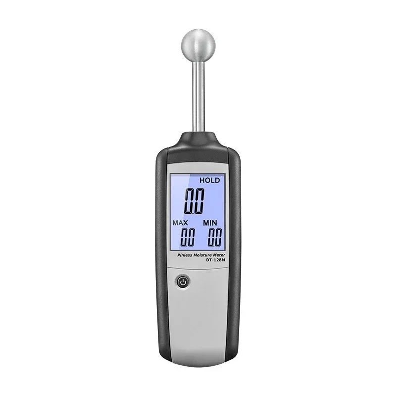 Moisture tester, non-contact sensing wood building gypsum cement digital moisture meter USB data