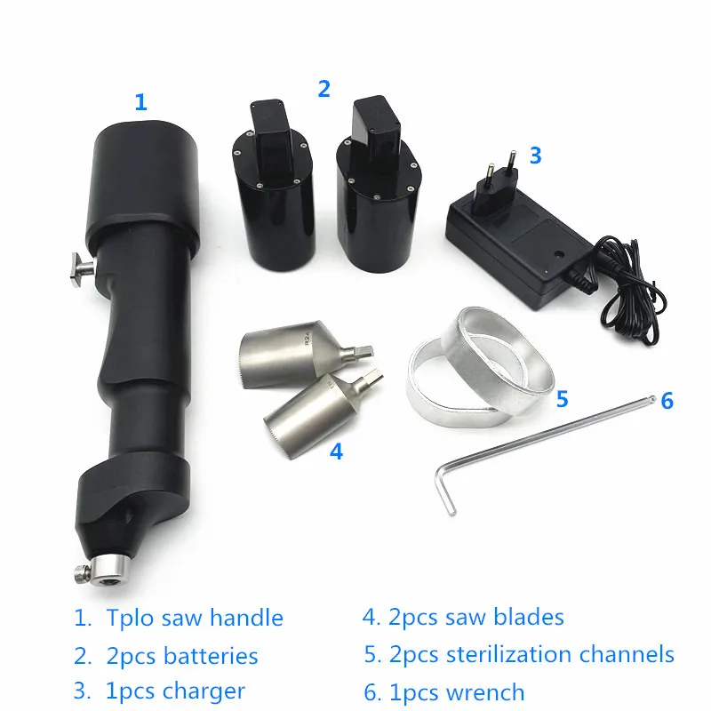 정형외과 전동 드릴 도구, 뼈 톱, 시상 톱, 수의학 정형외과 톱, QS TPLO 톱