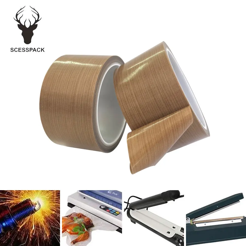 High Temperature Resistant Vacuum Tape, Insulated and Heat-Resistant Polytetrafluoroethylene Tape, Anti-Static and Waterproof