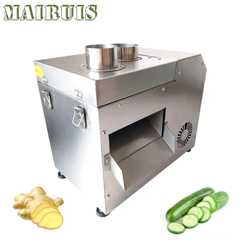 220V Multi-Function Automatic Cutting Machine Commercial Electric Potato Carrot Ginger Slicer  Vegetable Cutter