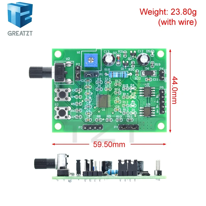 DC 5V-12V 6V Stepper Motor Driver Mini 2-phase 4-wire 4-phase 5-wire Multifunction Step Motor Speed Controller Module Board