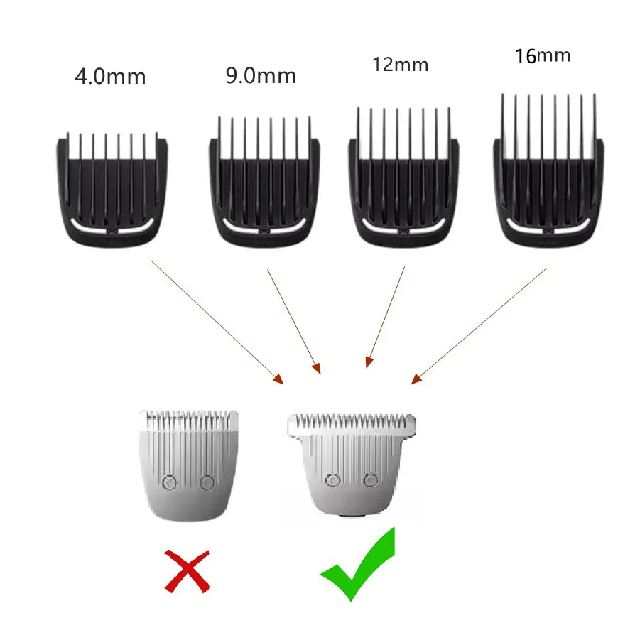 Replacement Part Blade Head Guide Guard Comb Blade Fit For Philips Trimmer Series 5000 & 3000 & 7000 & 9000 Accessories
